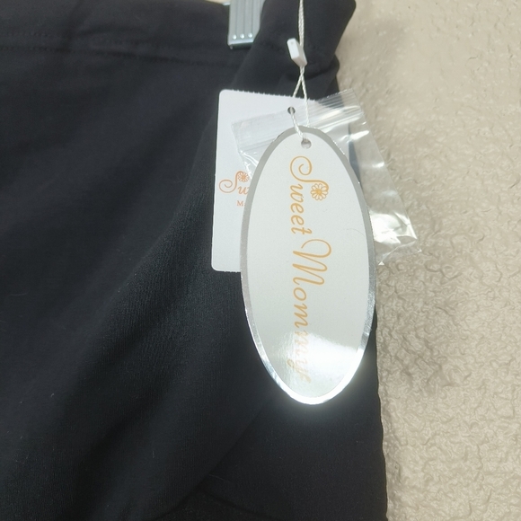 Sweet Mommy jeggings for pregnant women elastic black size L - Picture 9 of 12